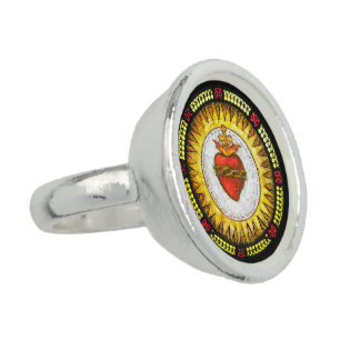 Sacred Heart of Jesus Ring