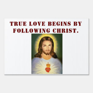 Sacred Heart of Jesus Sign