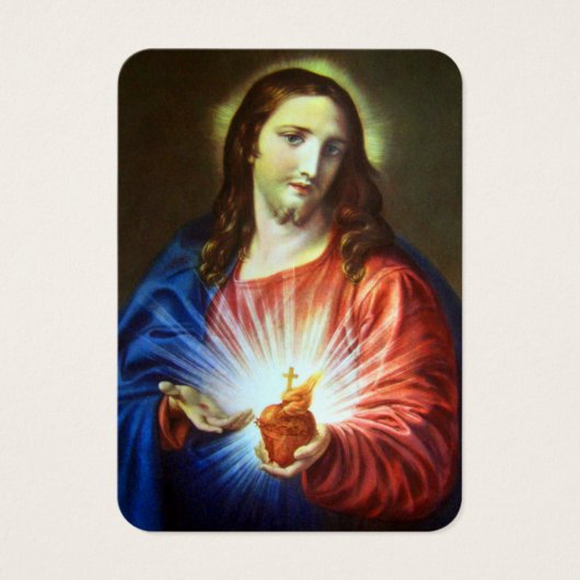 Sacred Heart of Jesus  Spanish Funeral Holy Prayer (Front)