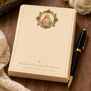 Sacred Heart of Jesus Surrender Novena Enclosure Card