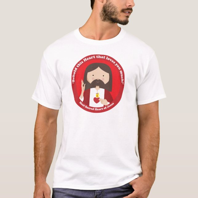 Sacred Heart of Jesus T-Shirt (Front)
