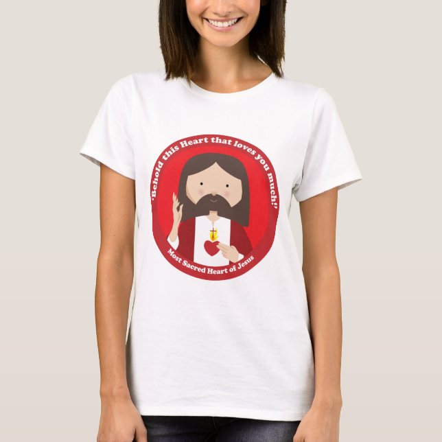 Sacred Heart of Jesus T-Shirt (Front)