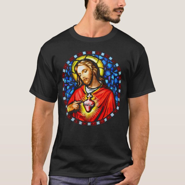 Sacred Heart of Jesus T-Shirt (Front)