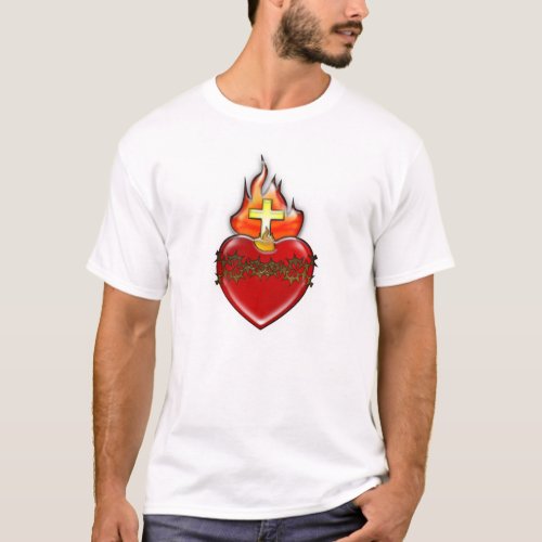 Sacred Heart of Jesus T_Shirt