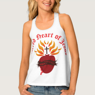Sacred Heart of Jesus Tank Top