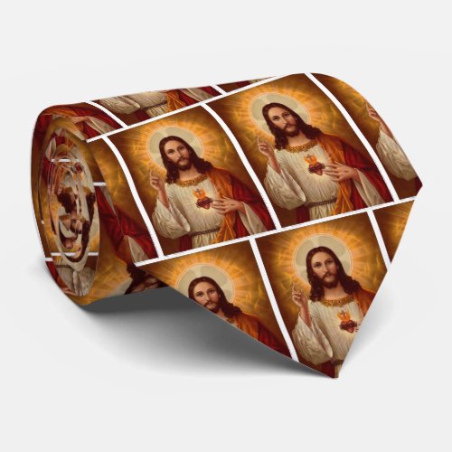 Sacred Heart of Jesus Tie