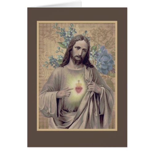 Sacred Heart of Jesus Vintage Religious