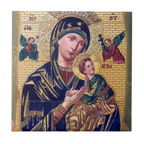 SACRED HEART OF MARY 19 CUSTOMIZABLE PRODUCTS CERAMIC TILE