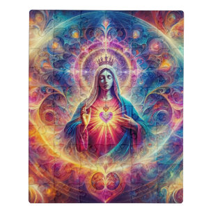 Sacred Heart of Mary Jigsaw Puzzle