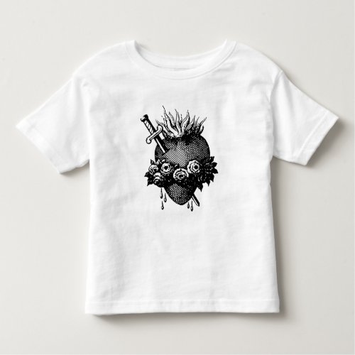 Sacred Heart Of Mary  Toddler T_shirt