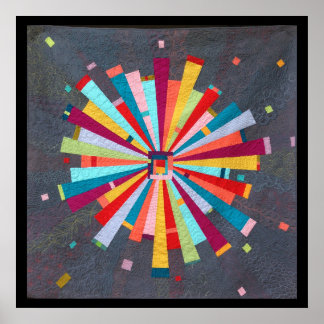 Sacred Heart Quilt Poster