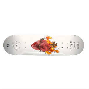 Sacred Heart Skateboard Deck
