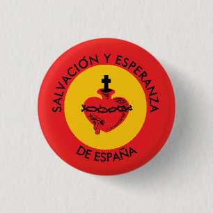 SACRED HEART SPAIN BUTTON