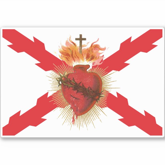 SACRED HEART SPAIN STICKER (Front)