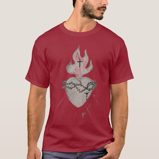 Sacred Heart T-Shirt (Front)