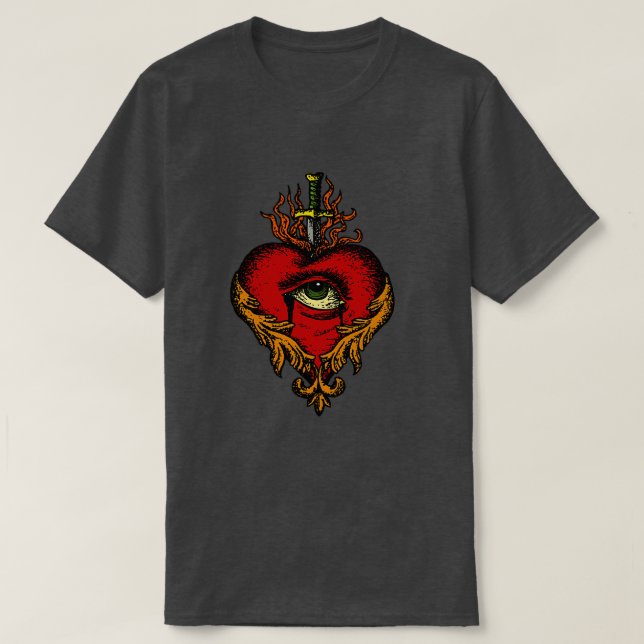 sacred heart T-Shirt (Design Front)