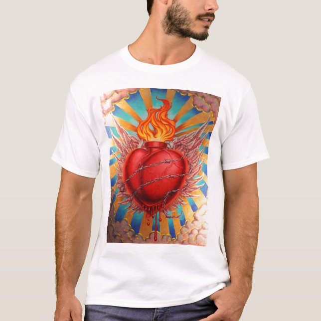Sacred Heart T-Shirt (Front)