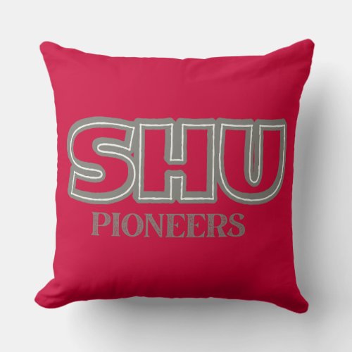 Sacred Heart University Pioneers Pillow