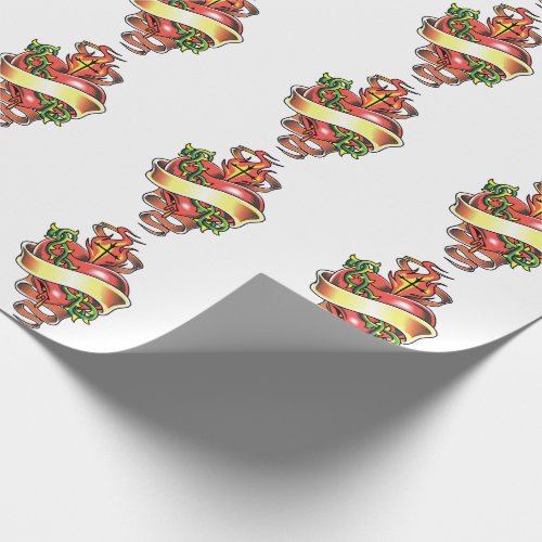 Sacred Heart Wrapping Paper