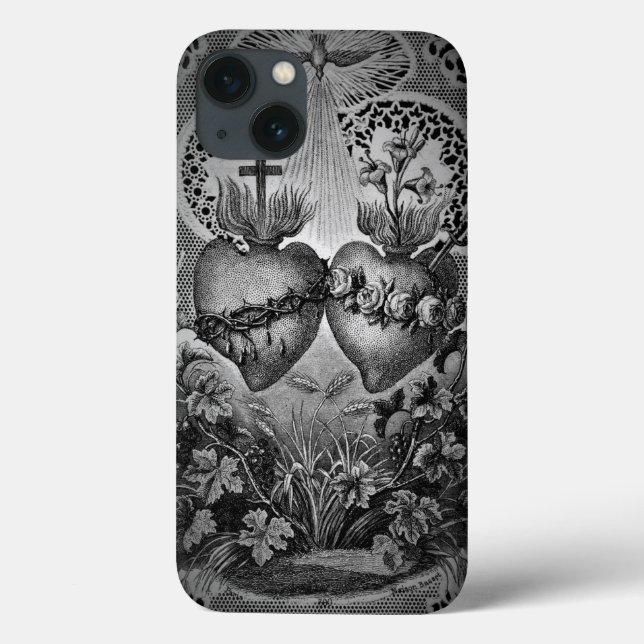 Sacred Hearts Case-Mate iPhone Case (Back)