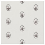 Sacred Hearts of Jesus and Mary pattern fabric
