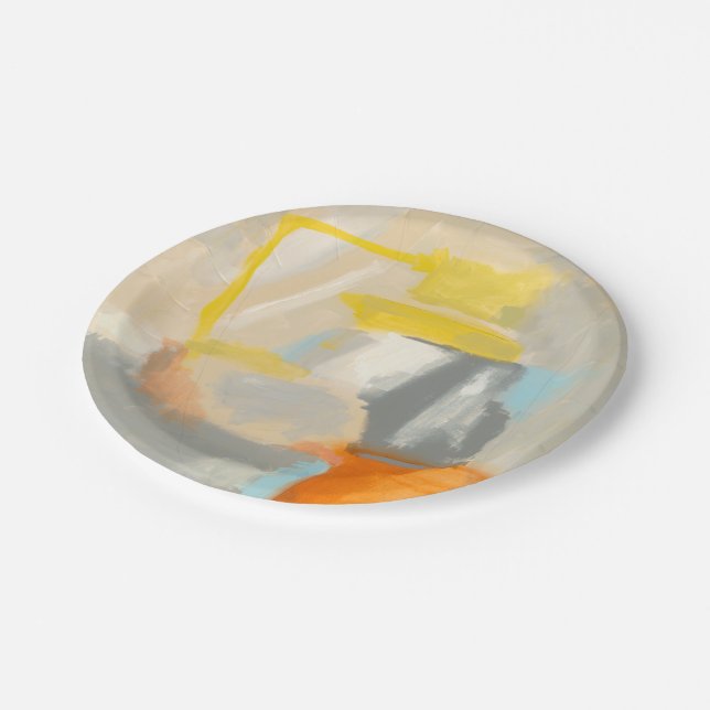 Sacred I Paper Plates (Angled)