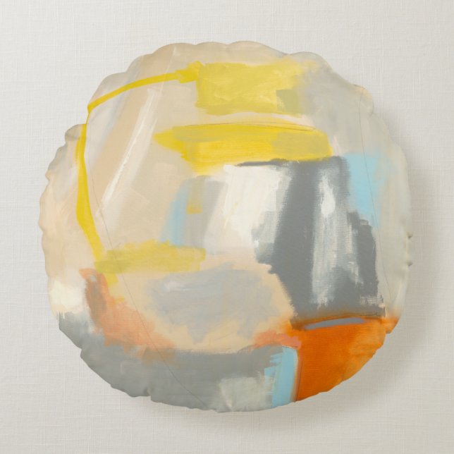 Sacred I Round Pillow (Front)