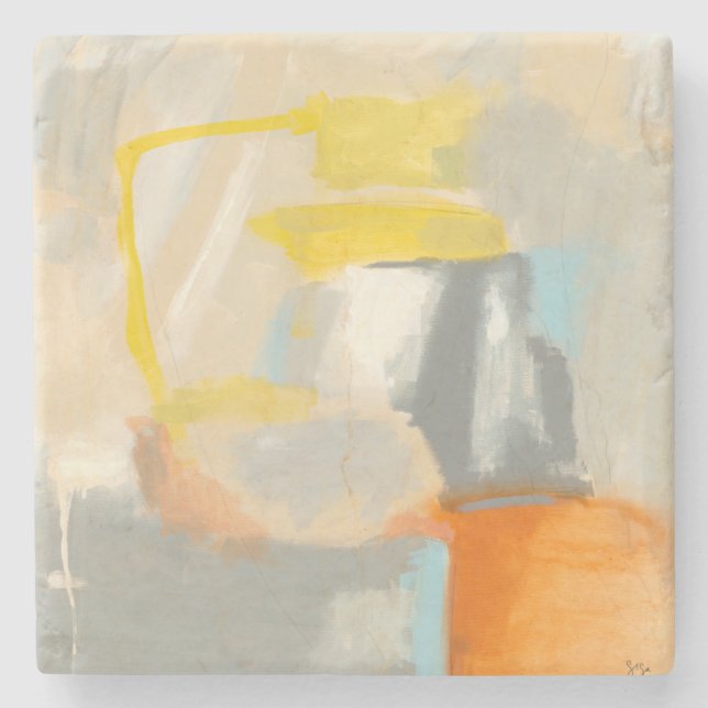 Sacred I Stone Coaster (Front)