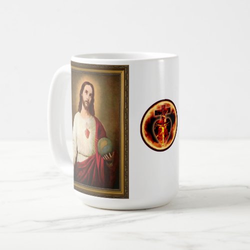 Sacred  Immaculate Hearts Coffee Mug