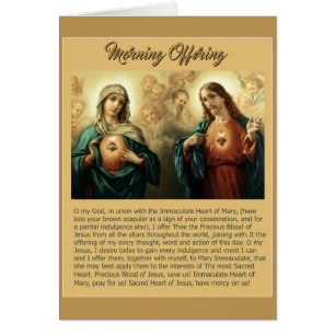 Sacred Jesus Immaculate Heart Mary Angels Cherubs Cards
