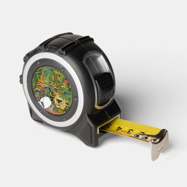 Sacred Leopard Tape Measure (Angle)
