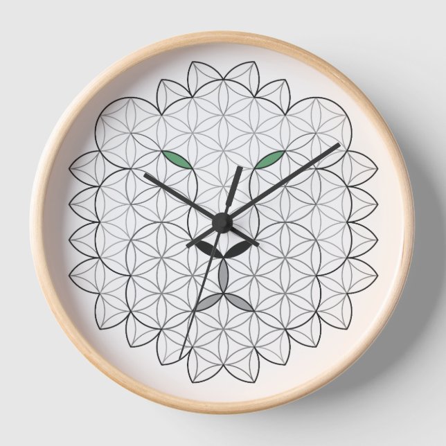 Sacred Lion, B01BW. Clock (Front)