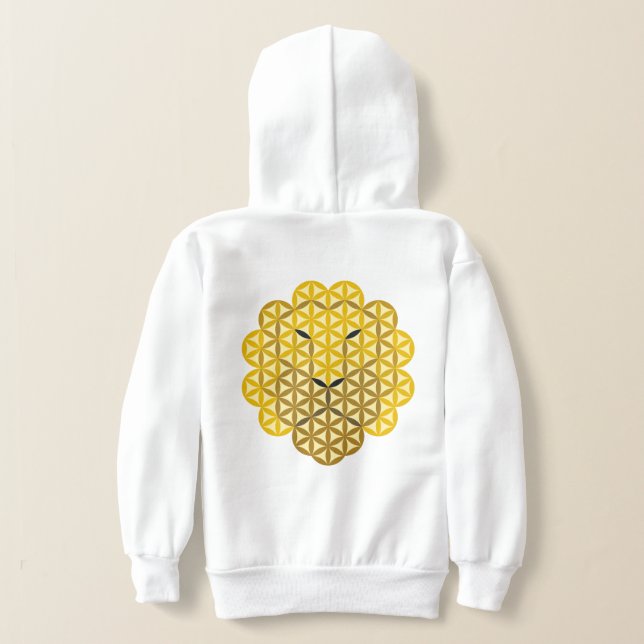 Sacred Lion - Lion of Life SMLB. Hoodie (Laydown Back)