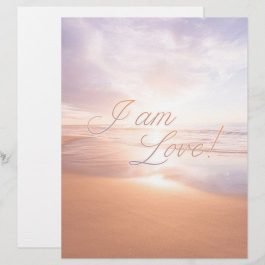 Sacred Love Poster I am love! (Front/Back)