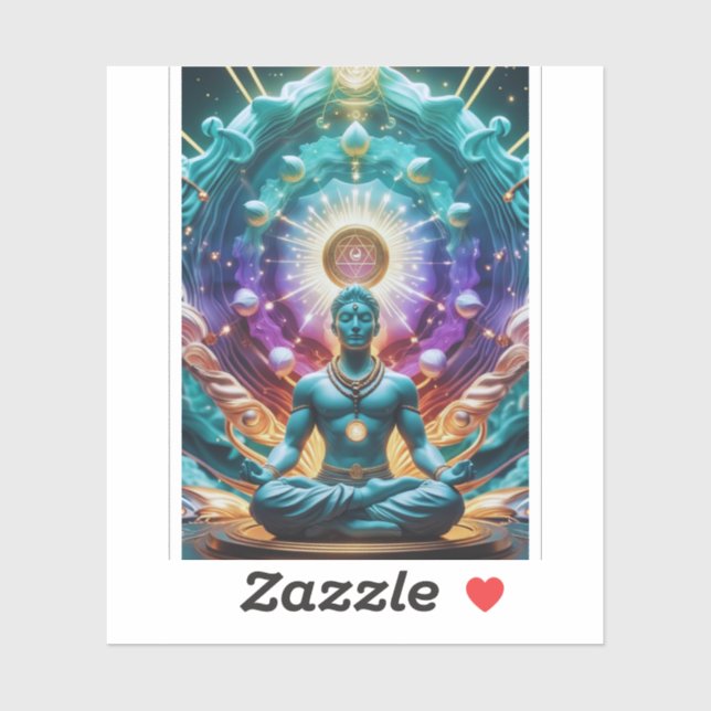 Sacred Mandala Spiritual Art Sticker (Sheet)
