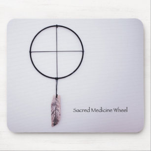 Sacred Medicine Wheel Mouse Pad