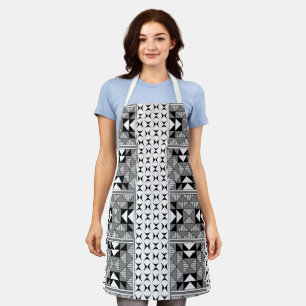 Sacred Mountains in Gray Apron