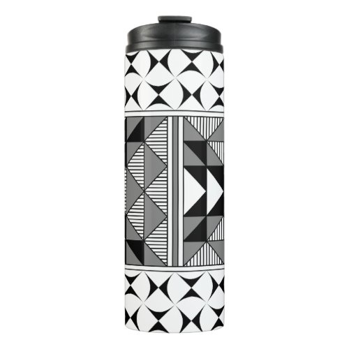 Sacred Mountains in Gray Thermal Tumbler