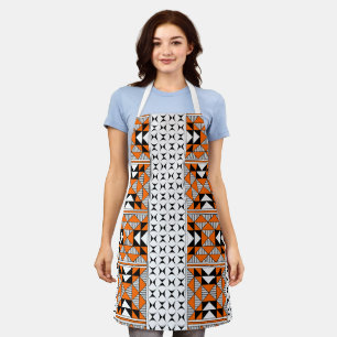 Sacred Mountains in Orange Apron