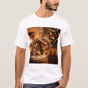 Sacred Night in the Snow Globe T-Shirt