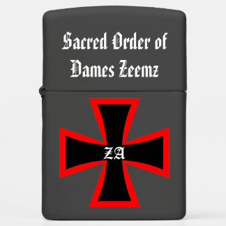 Sacred Order of Dames Zeemz Customize Initials Zippo Lighter