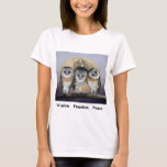 Sacred Owl North American Indian T-shirt at Zazzle