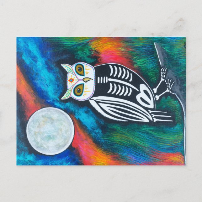 Sacred Owl Postcard (Front)
