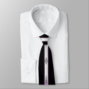 Sacred Places Purple Neck Tie