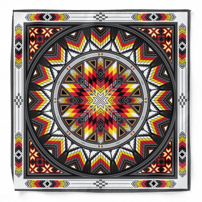 Sacred Places (Red) Bandana (Front)