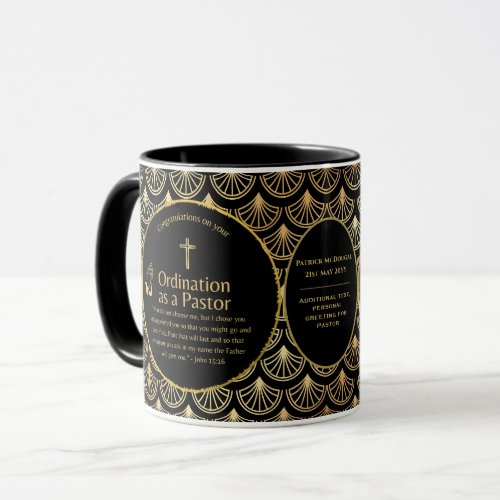 Sacred Priest Gift Pastor Deacon Ordination Custom Mug