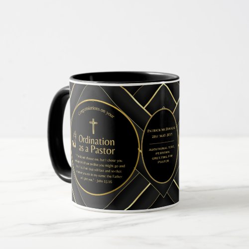 Sacred Priest Gift Pastor Deacon Ordination Custom Mug