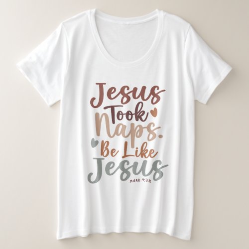Sacred Rest _ Mark 438 Christian Design Plus Size T_Shirt