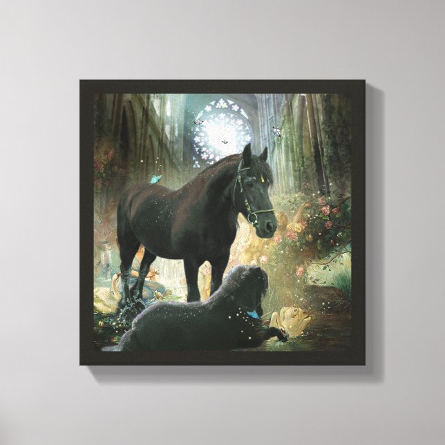 Sacred Retreat - Wrapped Canvas Print (Front)