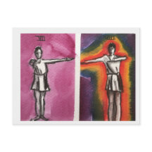 SACRED RHYTHMIC Vii,VIII DANCE MOVEMENTS POST CARD